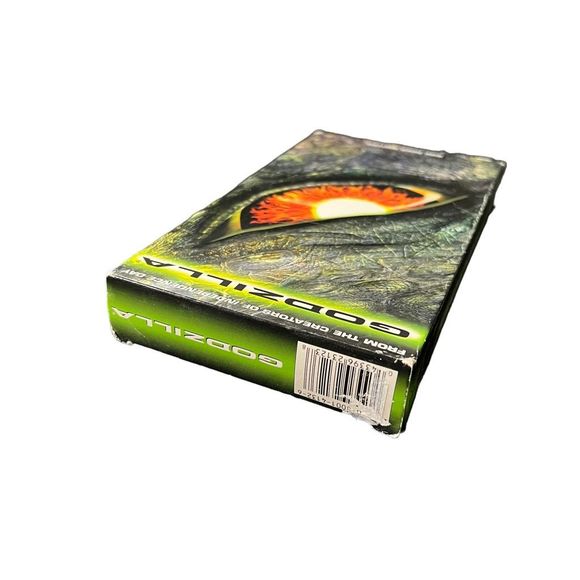 Godzilla Movie VHS Tape Matthew Broderick Kevin Dunn PG-13 Tri Star Aprx 139 min - Picture 6 of 7